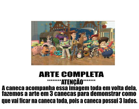 Caneca Polímero Toy Story Personalizada