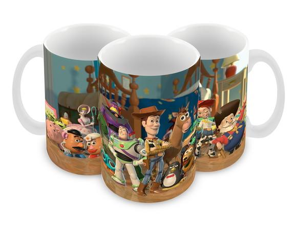 Caneca Polímero Toy Story Personalizada