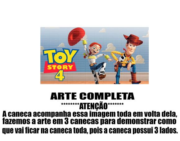 Caneca Polímero Toy Story Personalizada