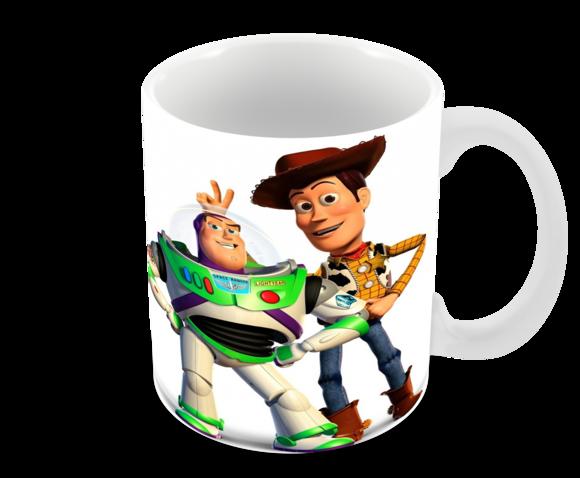 Caneca Polímero Toy Story Personalizada
