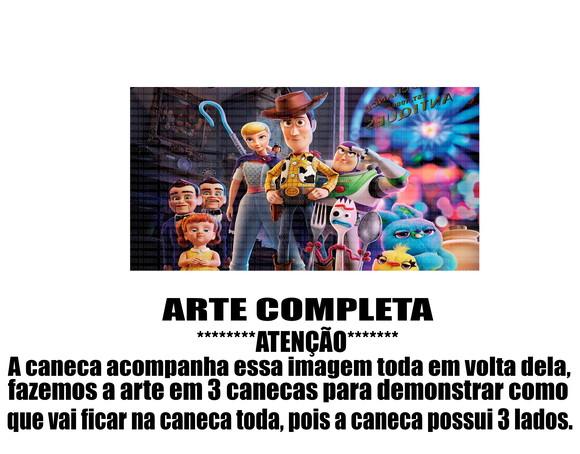 Caneca Polímero Toy Story Personalizada