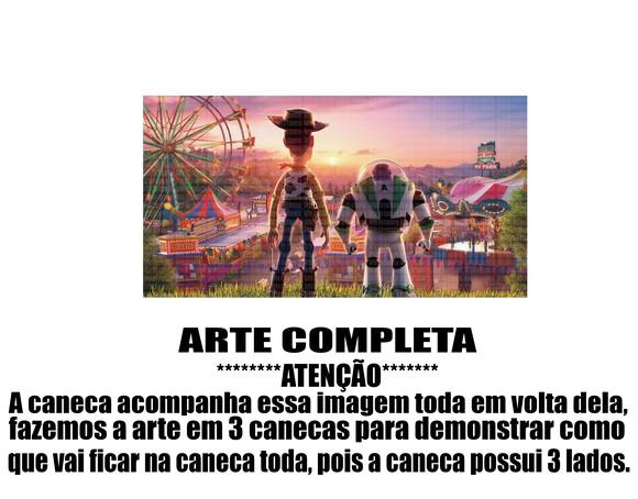 Caneca Polímero Toy Story Personalizada