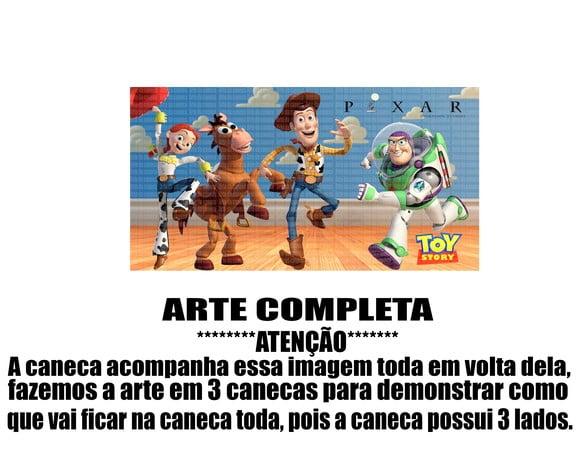 Caneca Polímero Toy Story Personalizada