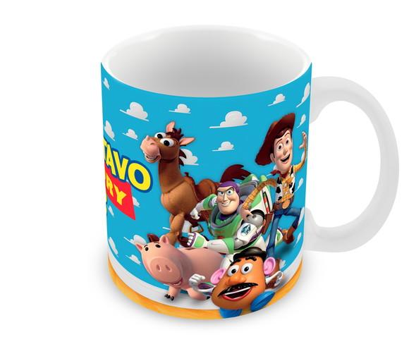 Caneca Polímero Toy Story Seu Nome Personalizada