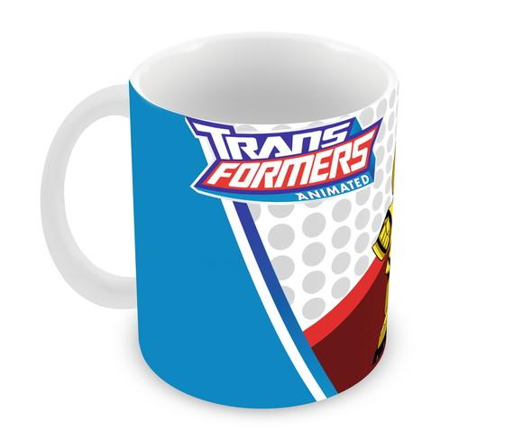 Caneca Polímero Transformers Bumblebee Desenho Personalizada