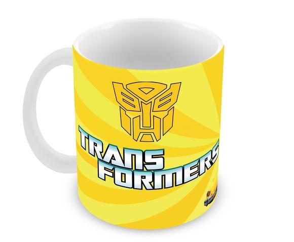 Caneca Polímero Transformers Bumblebee Personalizada