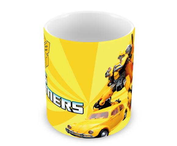 Caneca Polímero Transformers Bumblebee Personalizada