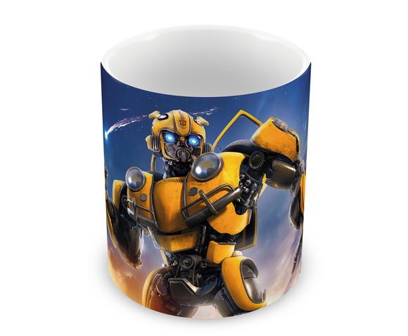 Caneca Polímero Transformers Bumblebee Personalizada