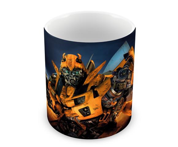 Caneca Polímero Transformers Bumblebee Personalizada