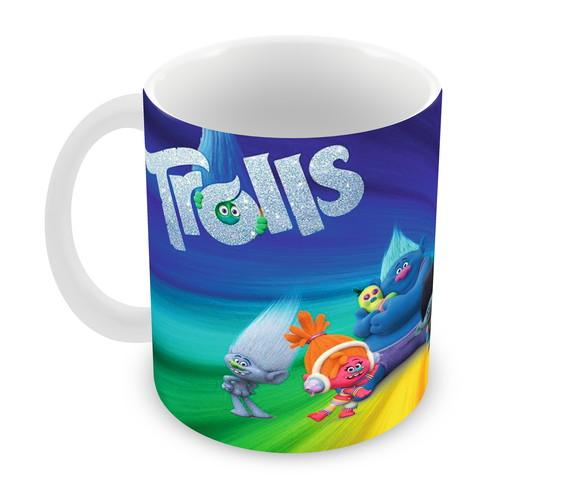Caneca Polímero Trolls Personalizada