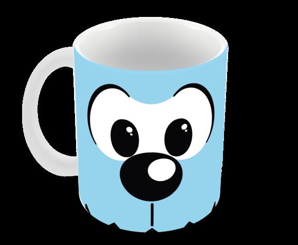 Caneca Polímero Turma da Mônica Bidu Personalizada