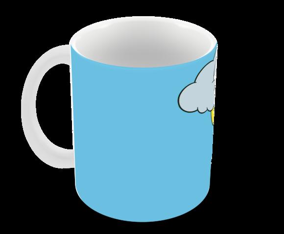 Caneca Polímero Turma da Mônica Cascão Personalizada
