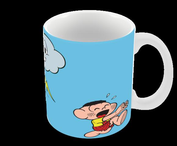 Caneca Polímero Turma da Mônica Cascão Personalizada