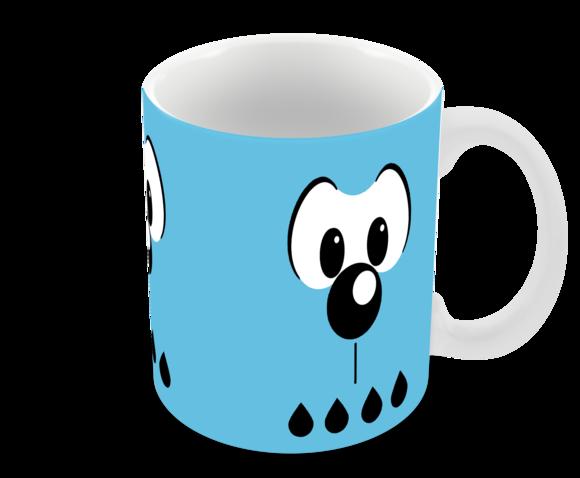 Caneca Polímero Turma da Mônica Bidu Personalizada