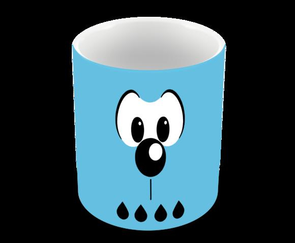 Caneca Polímero Turma da Mônica Bidu Personalizada