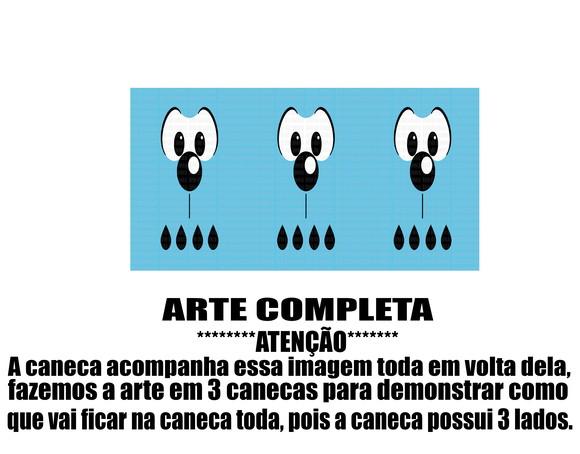 Caneca Polímero Turma da Mônica Bidu Personalizada