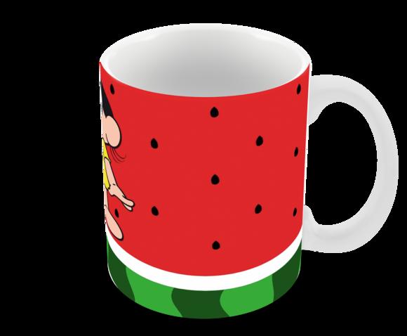 Caneca Polímero Turma da Mônica Magali Personalizada
