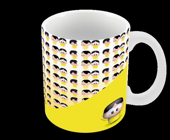Caneca Polímero Turma da Mônica Magali Personalizada
