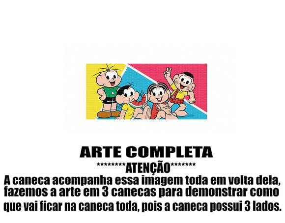 Caneca Polímero Turma da Mônica Personalizada