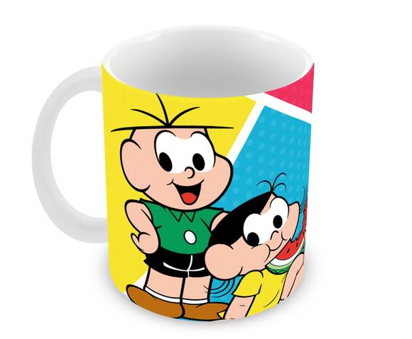Caneca Polímero Turma da Mônica Personalizada