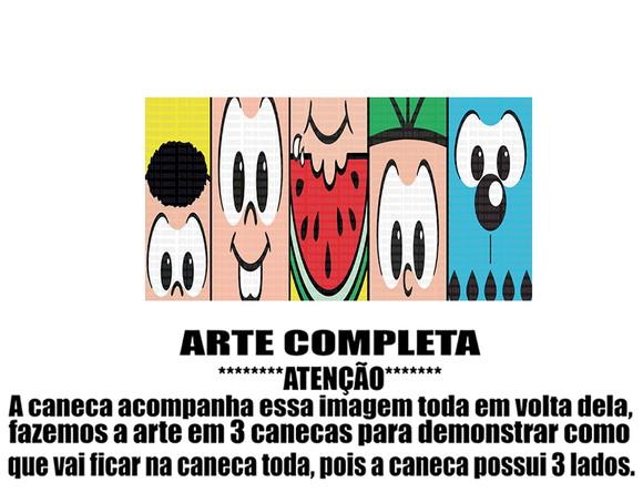 Caneca Polímero Turma da Mônica Personalizada