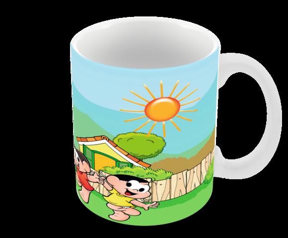 Caneca Polímero Turma da Mônica Personalizada