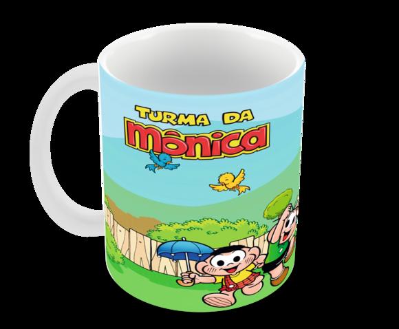 Caneca Polímero Turma da Mônica Personalizada