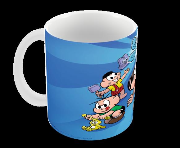 Caneca Polímero Turma da Mônica Personalizada