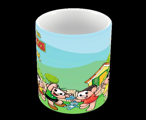 Caneca Polímero Turma da Mônica Personalizada