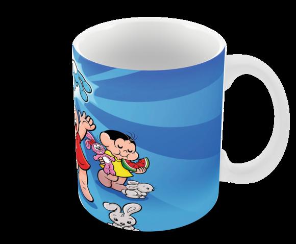 Caneca Polímero Turma da Mônica Personalizada