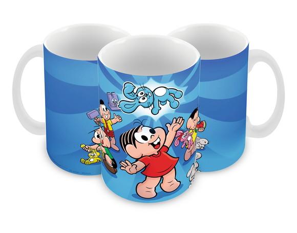 Caneca Polímero Turma da Mônica Personalizada
