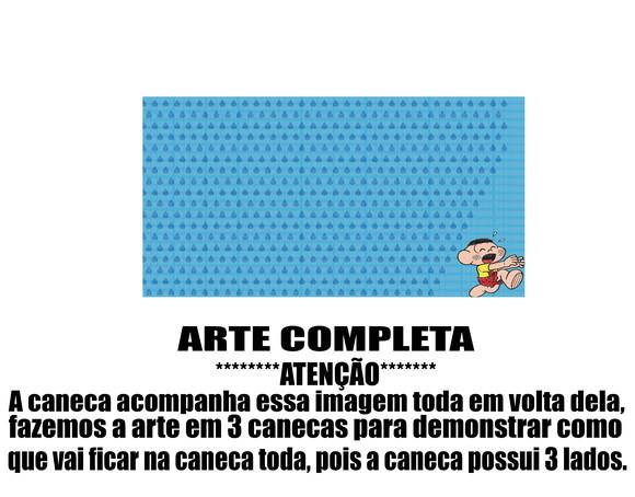 Caneca Polímero Turma da Mônica Personalizada