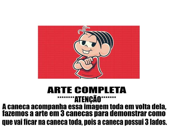 Caneca Polímero Turma da Mônica Personalizada