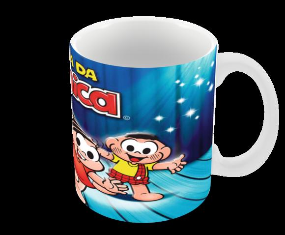 Caneca Polímero Turma da Mônica Personalizada
