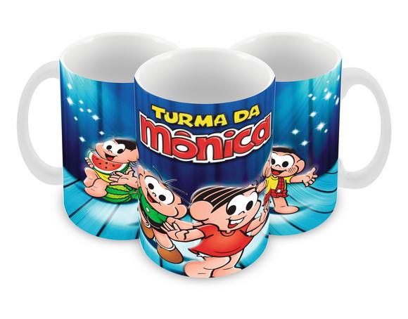 Caneca Polímero Turma da Mônica Personalizada
