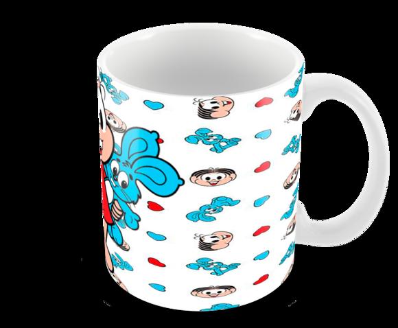 Caneca Polímero Turma da Mônica Personalizada