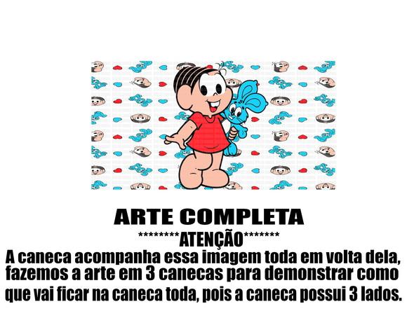 Caneca Polímero Turma da Mônica Personalizada