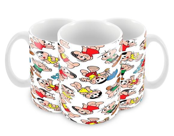 Caneca Polímero Turma da Mônica Personalizada