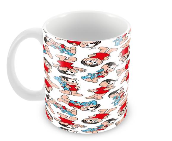Caneca Polímero Turma da Mônica Personalizada
