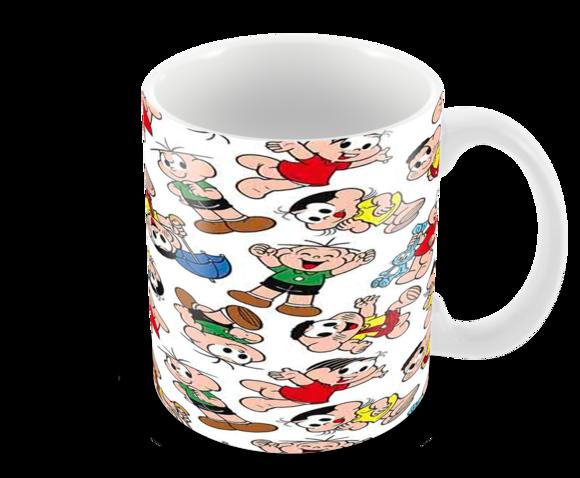 Caneca Polímero Turma da Mônica Personalizada