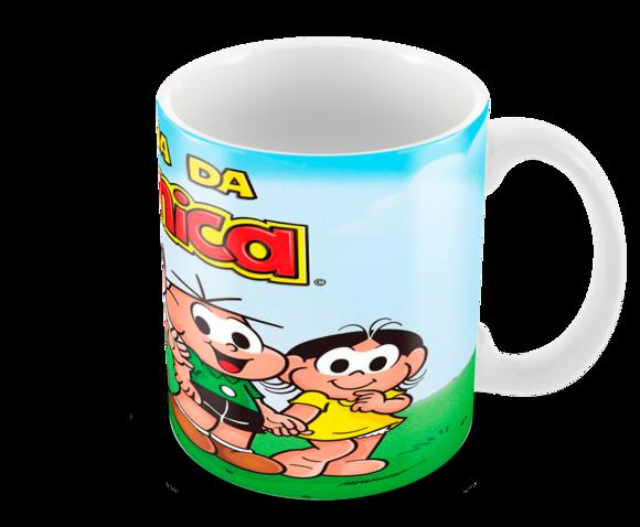 Caneca Polímero Turma da Mônica Personalizada