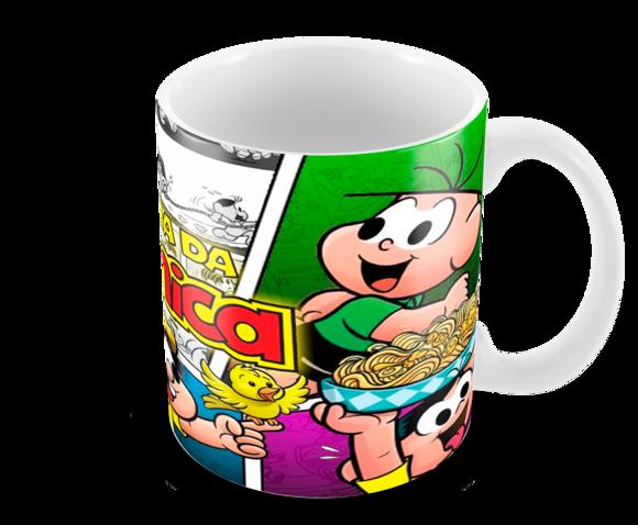 Caneca Polímero Turma da Mônica Personalizada