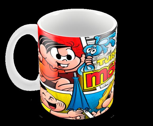 Caneca Polímero Turma da Mônica Personalizada
