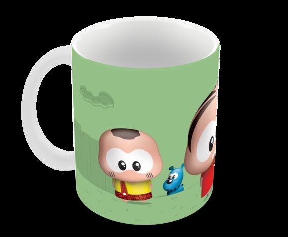 Caneca Polímero Turma da Mônica Toy Personalizada