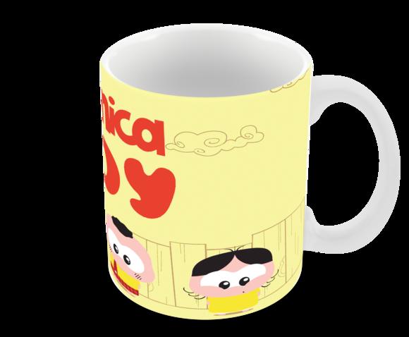 Caneca Polímero Turma da Mônica Toy Personalizada