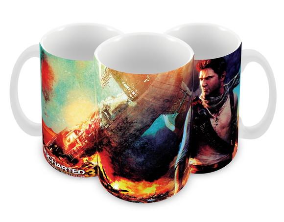 Caneca Polímero Uncharted Personalizada