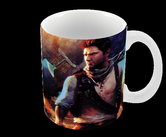 Caneca Polímero Uncharted Personalizada