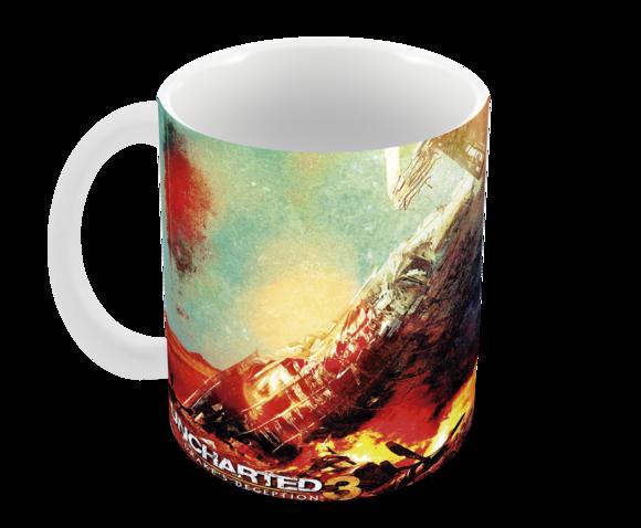 Caneca Polímero Uncharted Personalizada