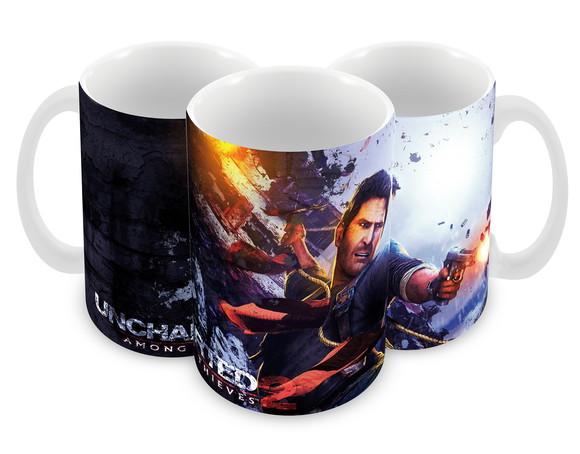 Caneca Polímero Uncharted Personalizada