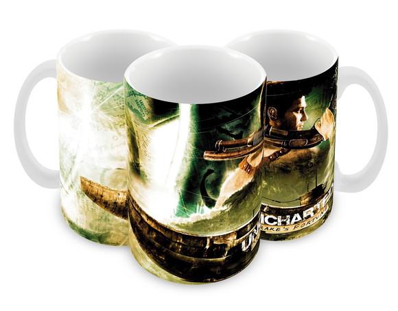 Caneca Polímero Uncharted Personalizada